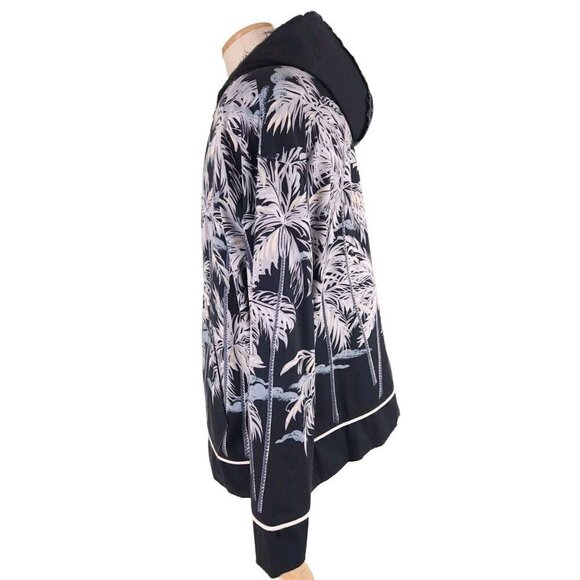 Palm Angels Allover Palm Print Pullover Shirt Size 48 M Oversized Mens New - Picture 4 of 13